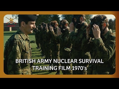 British Army Nuclear Survival Training Film | 1970's | Military