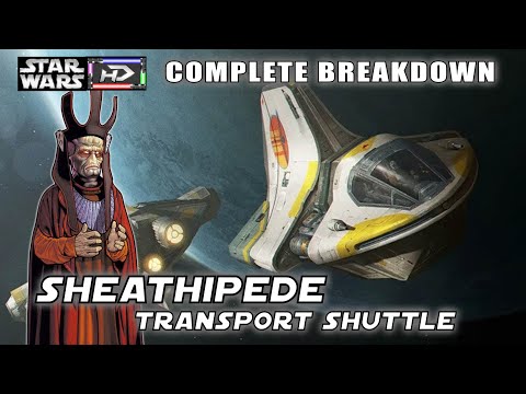 Separatist/Trade Federation Sheathipede Transport breakdown |Star Wars Hyperspace Database