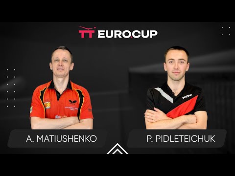 10:20 Andrii Matiushenko - Petro Pidleteichuk 18.10.2024  TT Euro.Cup Ukraine Master. TABLE 4
