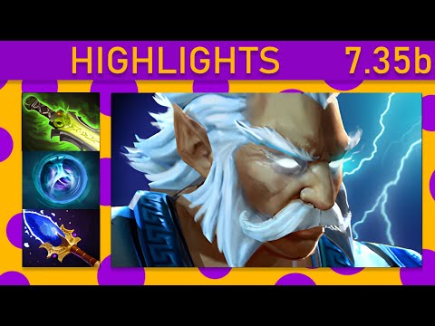 ✨Mikoto Zeus 81% Kill participation! Mid Highlights 7.35b - Dota 2 High MMR