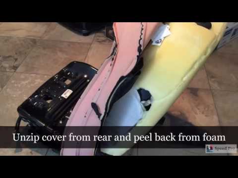 Camaro Seat Cover installation