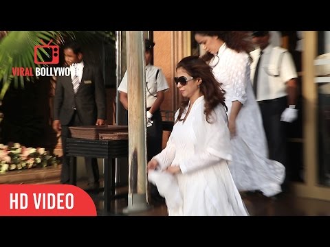 Urmila Matondkar at Aishwariya Rai Father Krishnaraj Rai Prayer Meet