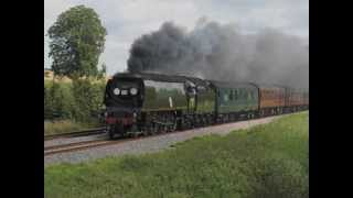 preview picture of video 'The West Somerset Steam Express 21st July 2012'