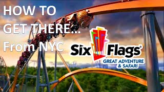 How To Get To Six Flags from NYC | Easy & Affordable
