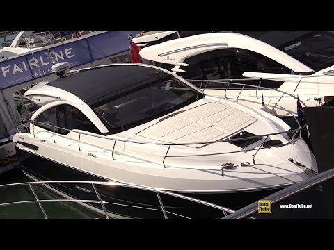 2019 Fairline Targa 43 Luxury Motor Yacht - Walkthrough - 2019 Miami Yacht Show