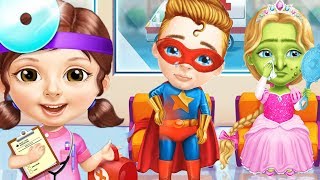 Sweet Baby Girl Superhero Hospital Care Kids Game - Fun Superhero Princess Fairy Care Makeover Fun