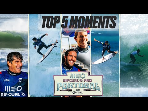 Top 5 Moments From Day 3 Of MEO Rip Curl Pro Portugal 2024