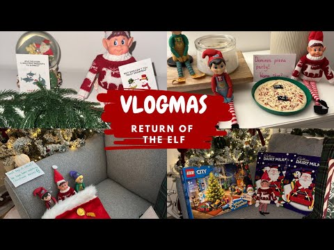 The Elves Return! 🎄 Family Vlogmas + Weekly Elf Mischief