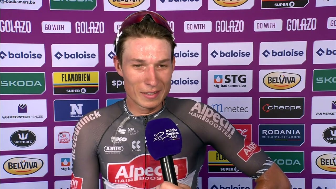 Baloise Belgium Tour 2025 | Stage 2 | Interview Jasper Philipsen