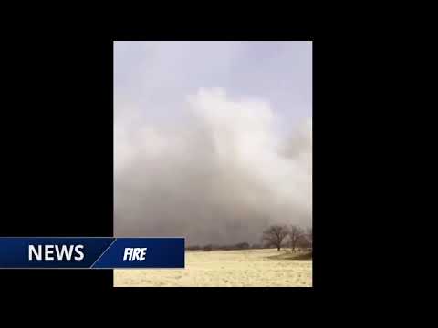 Carbon Texas Wildfire Today | VIDEO ! | UPDATE