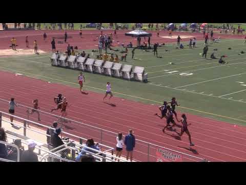 CIF Prelims: Girls 200m (Heat 1)