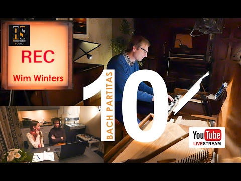 RECORDING OF THE BACH PARTITAS ON TAPE :: LIVE SESSION 10