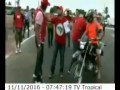 Em Natal motociclista ficou ferido após ser agredido por sindicalistas da CUT com facão e pauladas