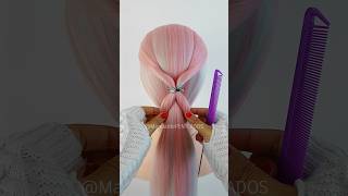 Easy hairstyle for girls 🎀 #braids #beauty #hair #viral #hairstyles