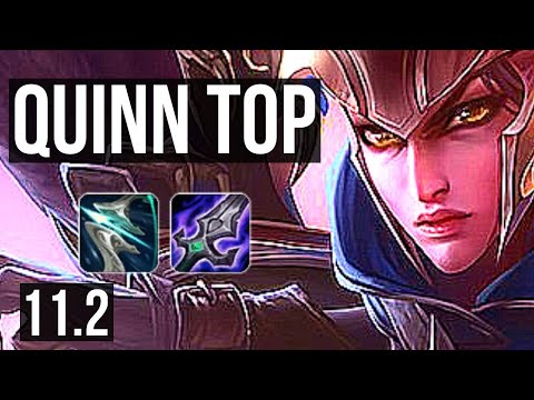 QUINN vs MALPHITE (TOP) | 7/0/2, 2.5M mastery, Godlike, 300+ games | BR Diamond | v11.2