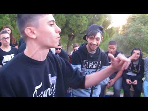 MINUS & PABLIS vs DALENA & TEKE - Primera Ronda -Duales RoyalRapMadrid