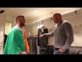 Dana White UFC 159 vlog day 2 & Fuel TV 9 - Conor McGregor debut