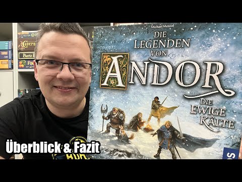 The Legends of Andor - The Eternal Cold (Kosmos) - cooperative adventure game with random play rules