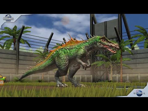 SPINOTASUCHUS MAX LEVEL 40 - Jurassic World The Game