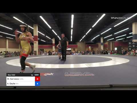 100 Lbs Rr Rnd 3 - Mercedes Carrasco, Caravan Kids Wrestling Club Vs Aubrie Doyle, Driller Wrestli