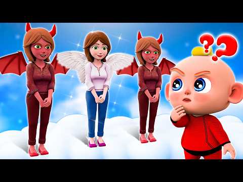 Where Is My Real Mommy? | Mom Angel or Mom Demon | Funny Nursery Rhymes & Kids Songs | PIB Story
