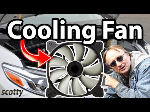 How to repair a cooling fan in car