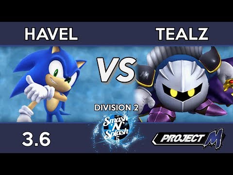Tealz (MK) vs Havel (Sonic) - Smash 'N' Splash 5 Division 2