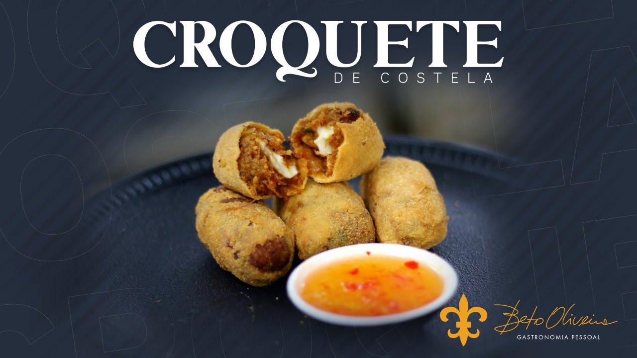 CROQUETE DE COSTELA - CHEF BETO OLIVEIRA