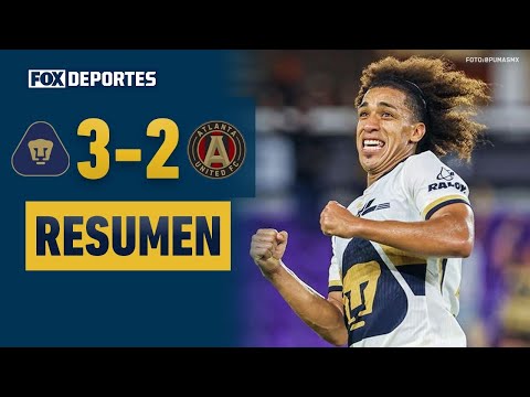 😤🐾 CARRASQUILLA SAVES THEM | Pumas 3-2 Atlanta United | HIGHLIGHTS | Leagues Cup
