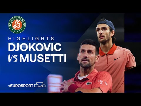 Novak Djokovic vs Lorenzo Musetti | Round 3 | Extended French Open 2024 Highlights 🇫🇷