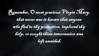 Memorare with Audio: Catholic Prayer Recording (for Download)