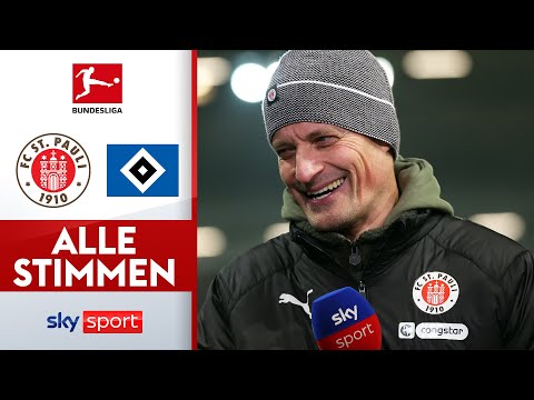 ALLE STIMMEN | FC St. Pauli - Hamburger SV | Bundesliga Interviews 2025/26
