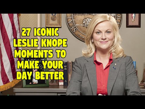 27 Iconic Leslie Knope Moments To Make Your Day Better