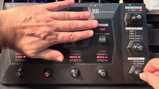 Video thumbnail for Zoom B6 DI Type and Bypass signal explained. Bass effects. by Terry McGaha