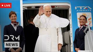 LIVE: Pope Leo XIV Arrives at Yaoundé-Nsimalen International Airport in Cameroon | AK1N