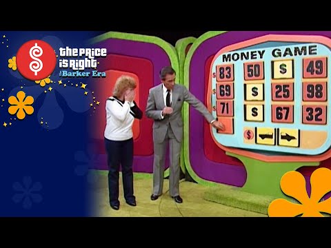 Bob Barker Pokes Fun at Contestant's Big MONEY GAME Fail! - The Price Is Right 1984