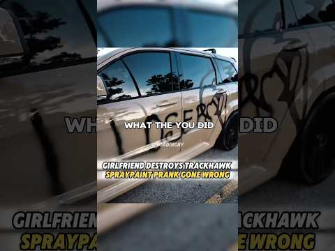 TRACKHAWK DESTROYED BY GIRLFRIEND!