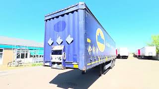 Krone SAF - Disc Krone 3-axle curtain-sided trailer - SAF axles - Disc f&uuml;gg&ouml;nyponyv&aacute;s f&eacute;lp&oacute;tkocsi | K&eacute;p 4 - Autoline