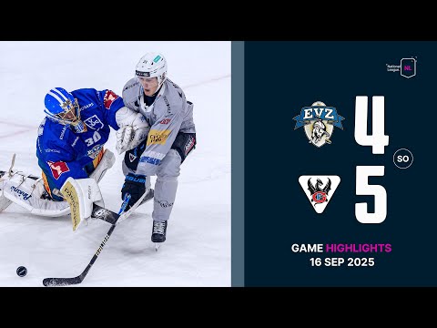 EV Zug vs. HC Fribourg Gotteron - Game Highlights