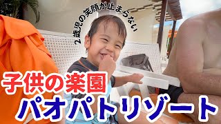 【2歳大興奮】パウ・パトロールのプールで食べまくる息子｜オールインクルーシブリゾート②｜メキシコ旅行