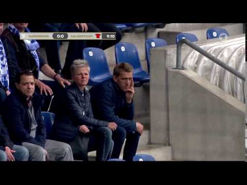 Nils Petersen at Magdeburg v Halberstadt (Landespokal 2016/17)
