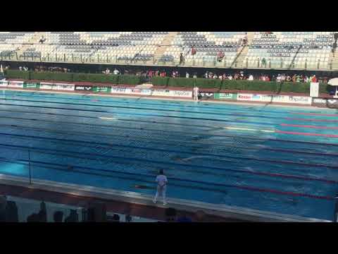 Campionati Estivi di Categoria Roma 2018 - Finale 100 rana donne Seniores con Arianna Castiglioni