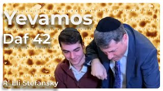 Daf Yomi Yevamos Daf 42 by R’ Eli Stefansky