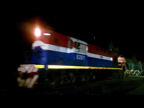 [4K] Tren cargado de NCA con la ALCo RSD16 8281 pasando por Marcos Juárez!!!!!!