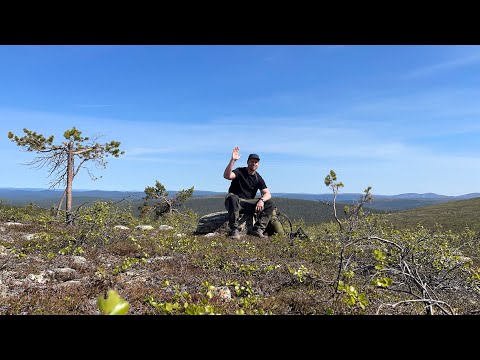 Ramin yksinvaellus UKK-puistossa kesäkuussa 2023