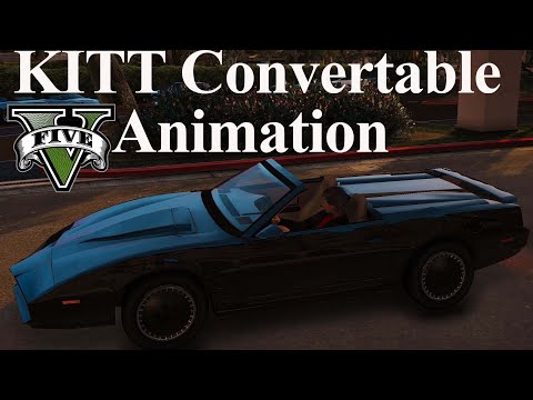 KITT Convertable Animation GTA 5