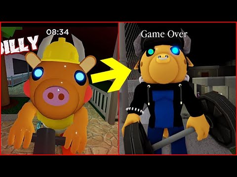 Original vs Redesigned Piggy BILLY Jumpscares Wave 2