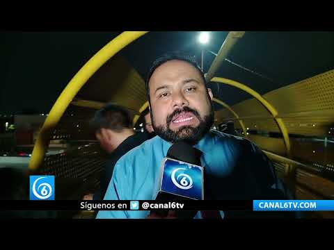 Video: Rehabilitan iluminación en siete puentes peatonales de autopista México-Puebla en Valle de Chalco