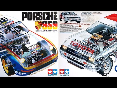 What is the difference between the Porsche 959 and the Toyota Celica Gr.b??
