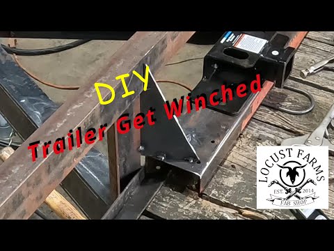 DIY Removable Trailer Winch Mount Part 1